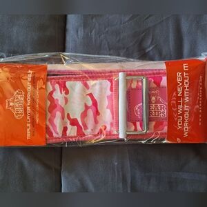Bear Grips Pink Camo Workout Belt